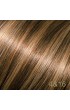 65 Gram 18" Hair Weave/Weft Colour #4&16 Medium Brown & Caramel Blonde Mix (Half Head)